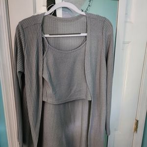 3 peoce Waffle Louunge Set